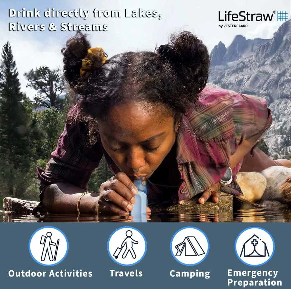 LifeStraw vandens filtras kelionėms, nešiojamas, 4000 litrų talpa, Peak Personal LSPSPMB21