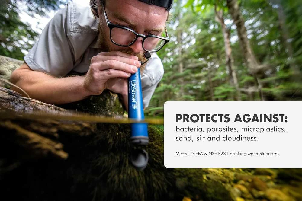 LifeStraw vandens filtras žygiams ir kelionėms, 1000 litrų talpa, LSPHF038