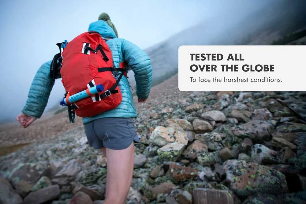 LifeStraw vandens filtras žygiams ir kelionėms, 1000 litrų talpa, LSPHF038