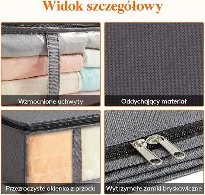 Lifewit Sulankstomi drabužių krepšiai, 3 vnt.