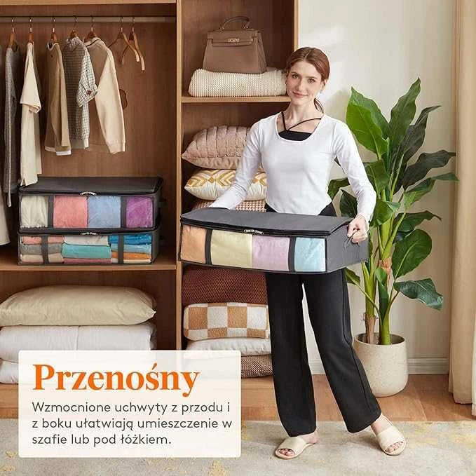 Lifewit Sulankstomi drabužių krepšiai, 3 vnt.