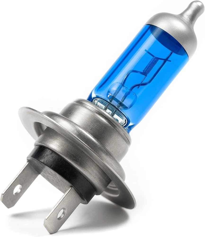 LIGHTWORLD24 H7 halogeninės automobilio lemputės, 12 V, 55 W, 6000 K, 2 vnt., LWH7XW55W