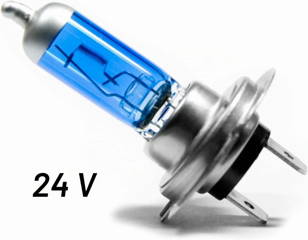 LIGHTWORLD24 H7 halogeninės lemputės 24 V 70 W Px26d 6000 K LW-H7XW70W24V