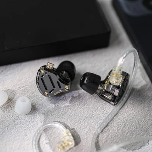 Linsoul į ausis įdedamos laidinės ausinės 1DD+4BA, 3,5 mm, KZ ZS10 PRO 2