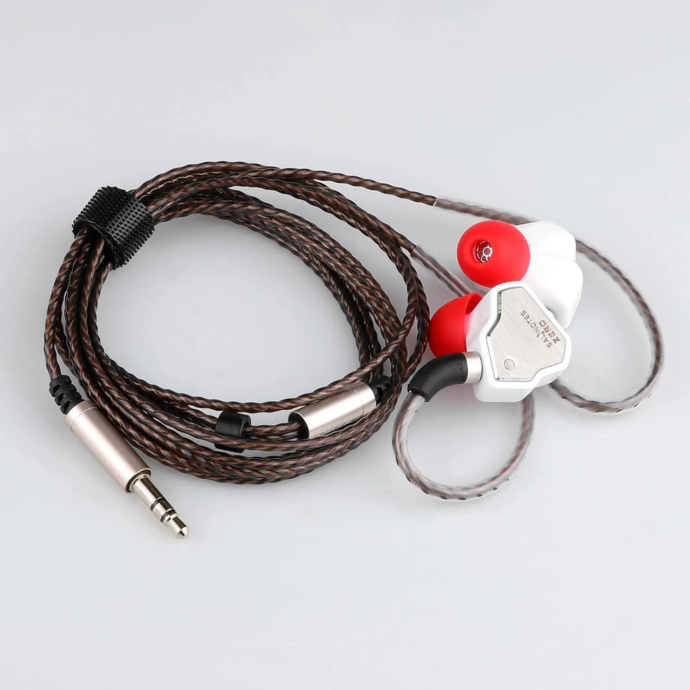Linsoul į ausis įdedamos laidinės Hi-Fi ausinės su 10 mm dinaminiu keitikliu 7Hz Zero