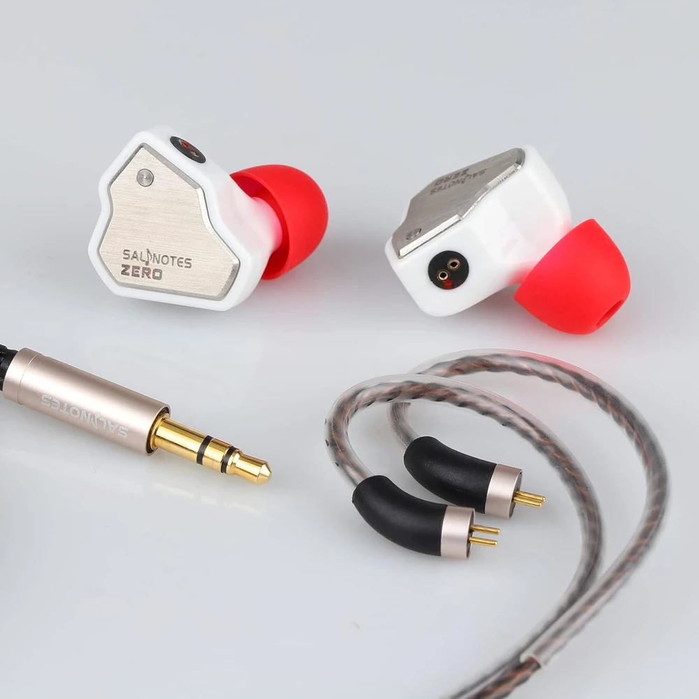 Linsoul į ausis įdedamos laidinės Hi-Fi ausinės su 10 mm dinaminiu keitikliu 7Hz Zero