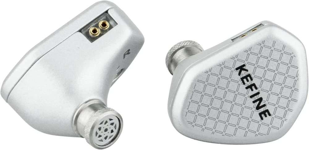 Linsoul į ausis įdedamos laidinės HiFi ausinės su 10 mm dinaminiu keitikliu Kefine Klean
