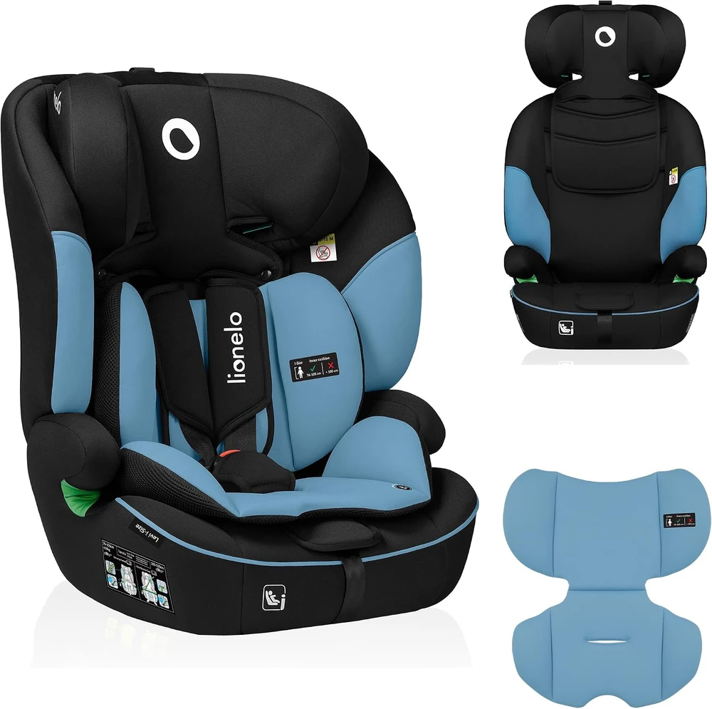 Lionelo automobilinė kėdutė Levi i-Size 76–150 cm, R129, LO-LEVI I-SIZE Mėlynas COBALT