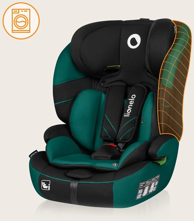 LIONELO Levi One i-Size Žalias Forest automobilinė kėdutė