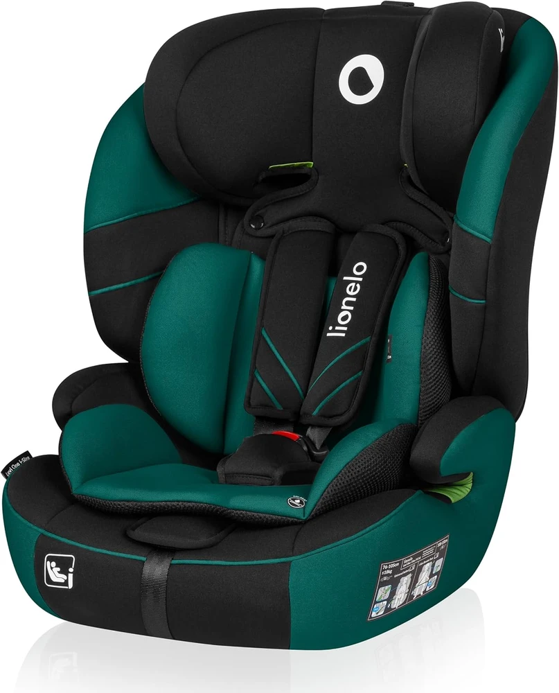 LIONELO Levi One i-Size Žalias Forest automobilinė kėdutė