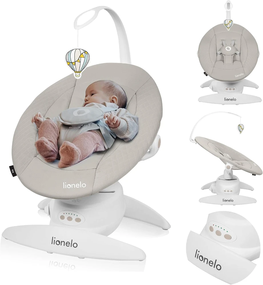 Elektrinis atmuštuvas, 360° pasukimas, valdymo pultas, 0-9kg Lionelo Iris