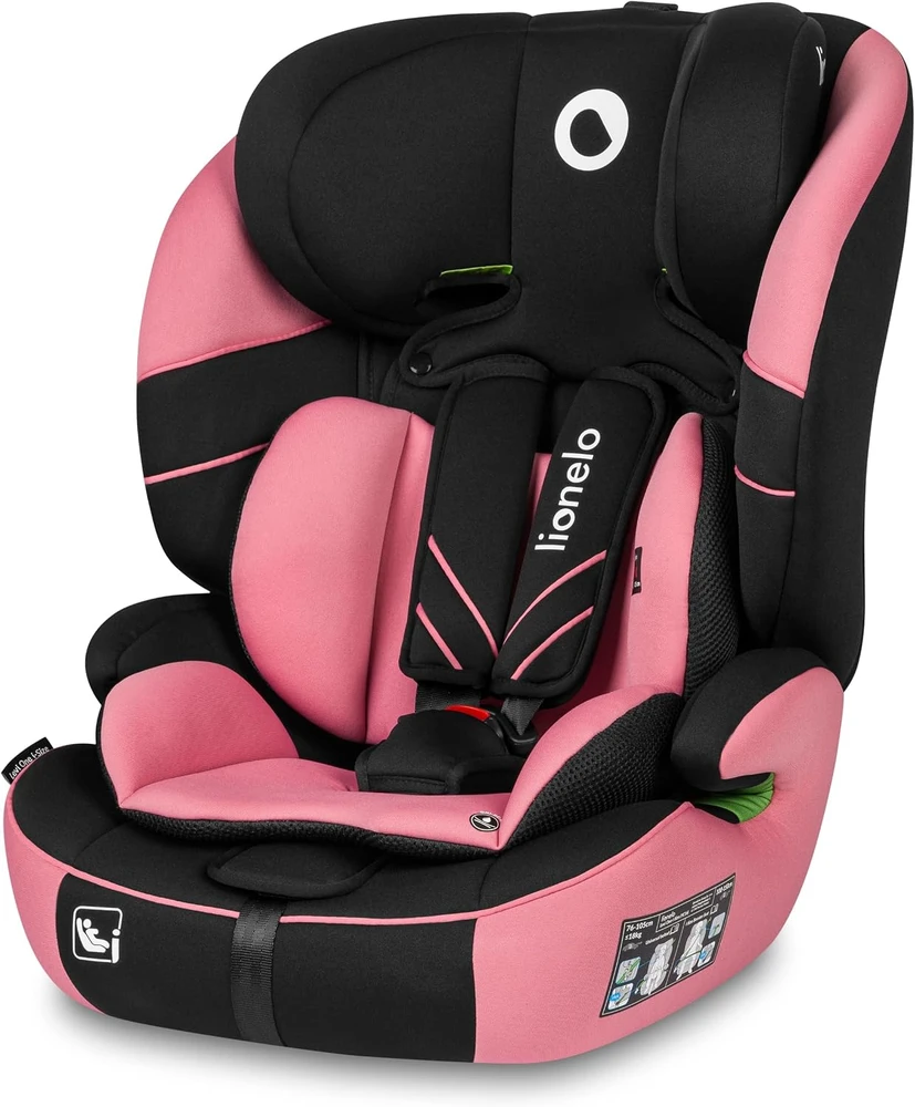 LIONELO Levi One i-Size Rožinė Rose automobilinė kėdutė