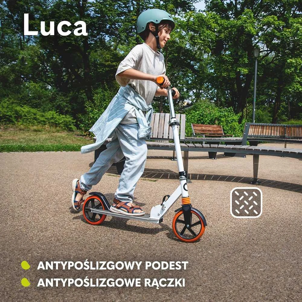 Sulankstomas paspirtukas Lionelo Luca, juodas