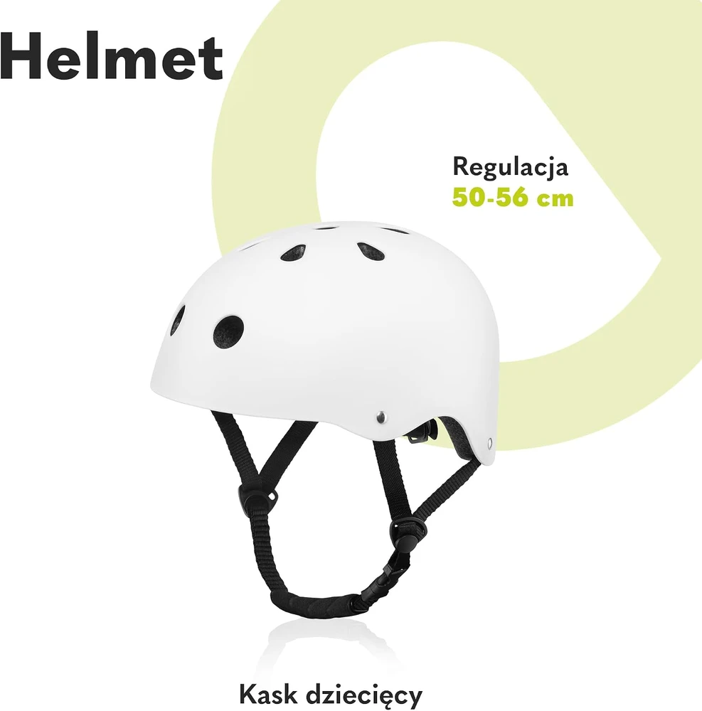 Šalmas Lionelo, baltas