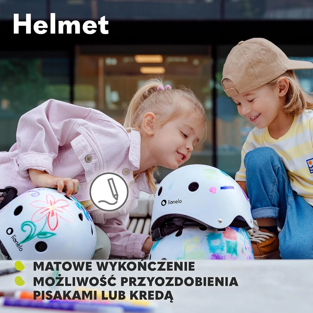 Šalmas Lionelo, mėlynas