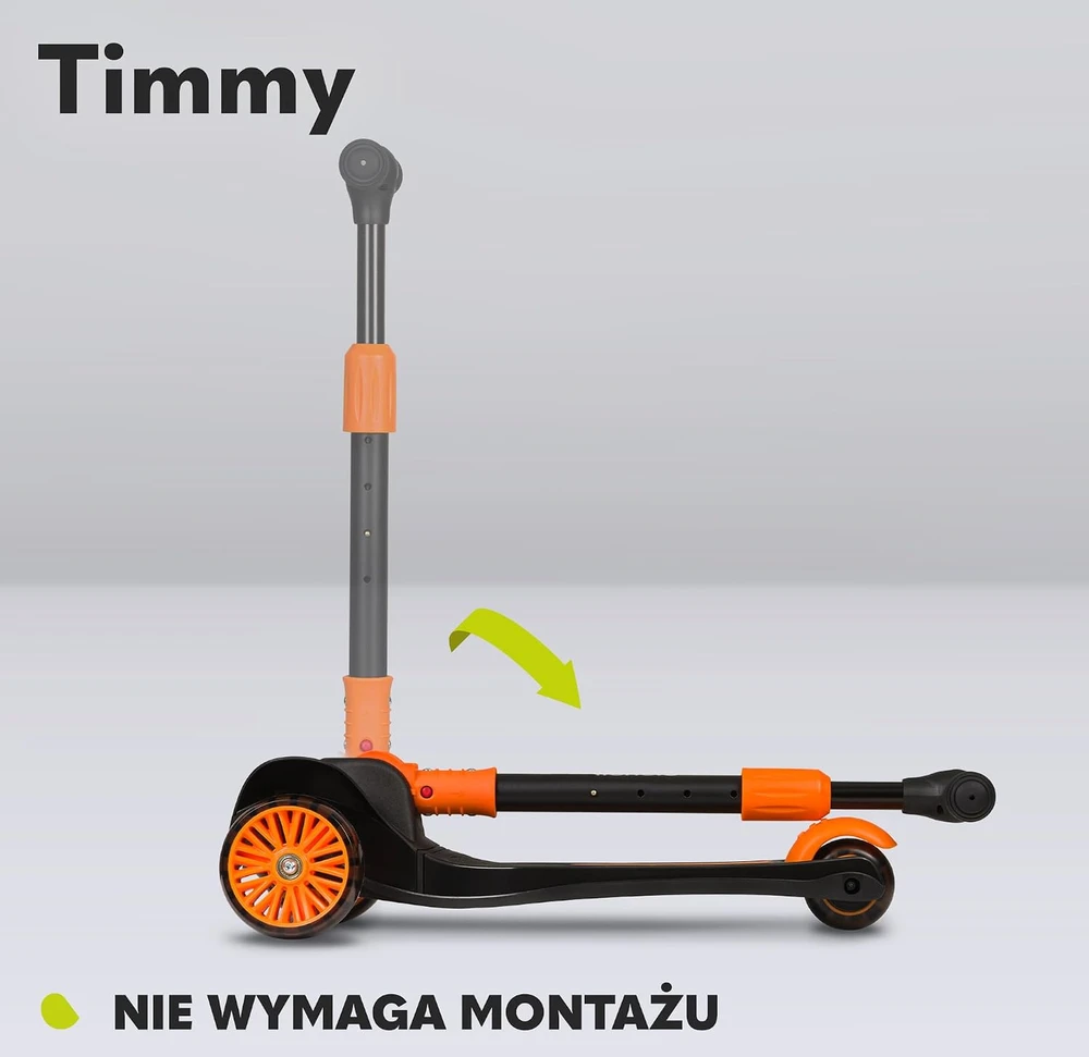 Lionelo Timmy vaikiška paspirtukas su LED apšvietimu