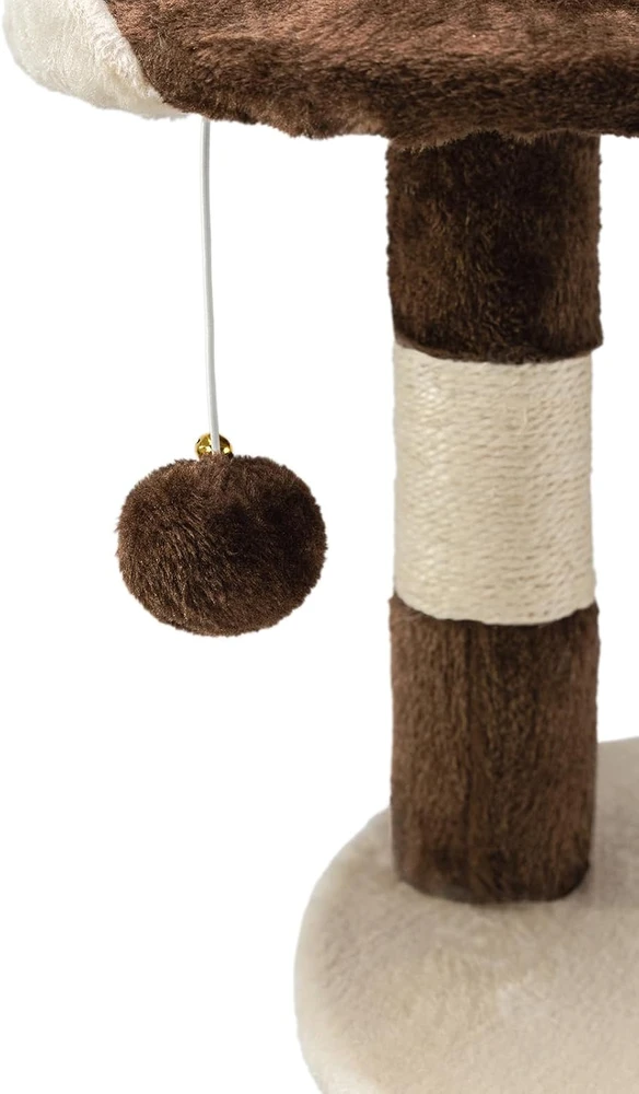 lionto kačių draskyklė su sizaliu, 112 cm, sieniniu tvirtinimu, KB00204
