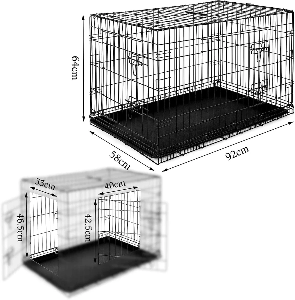 lionto transportavimo narvas šunims ir katėms 92 × 58 × 64 cm, DC00493