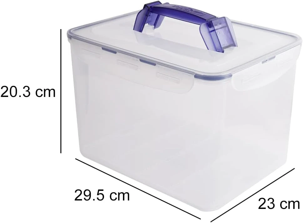 LocknLock maisto laikymo dėžutė PP Classic 10 l su rankena ir įdėklu
