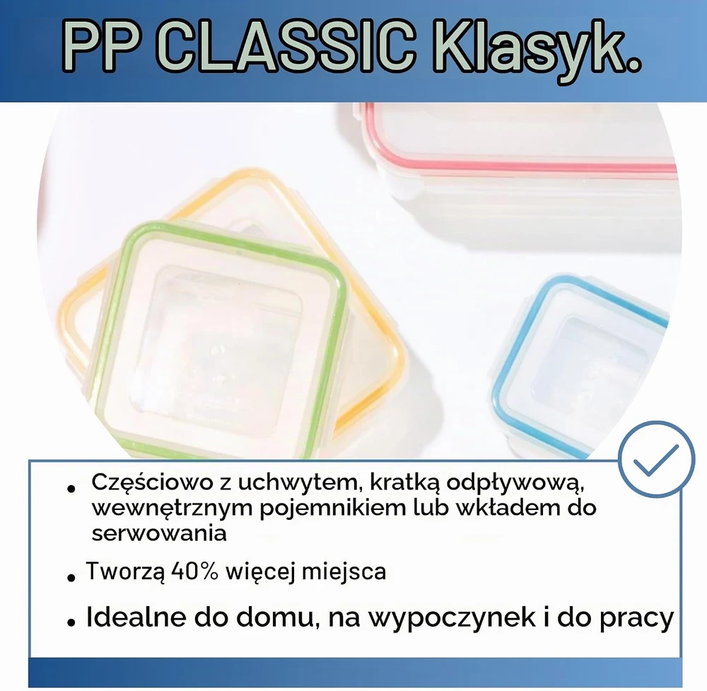 LocknLock maisto laikymo indų rinkinys, 5 vnt., 180 ml–2 l