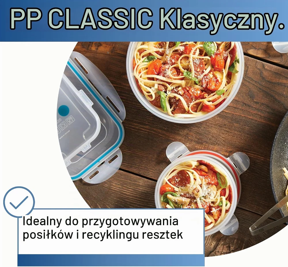 LocknLock maisto laikymo indų rinkinys, 5 vnt., 180 ml–2 l