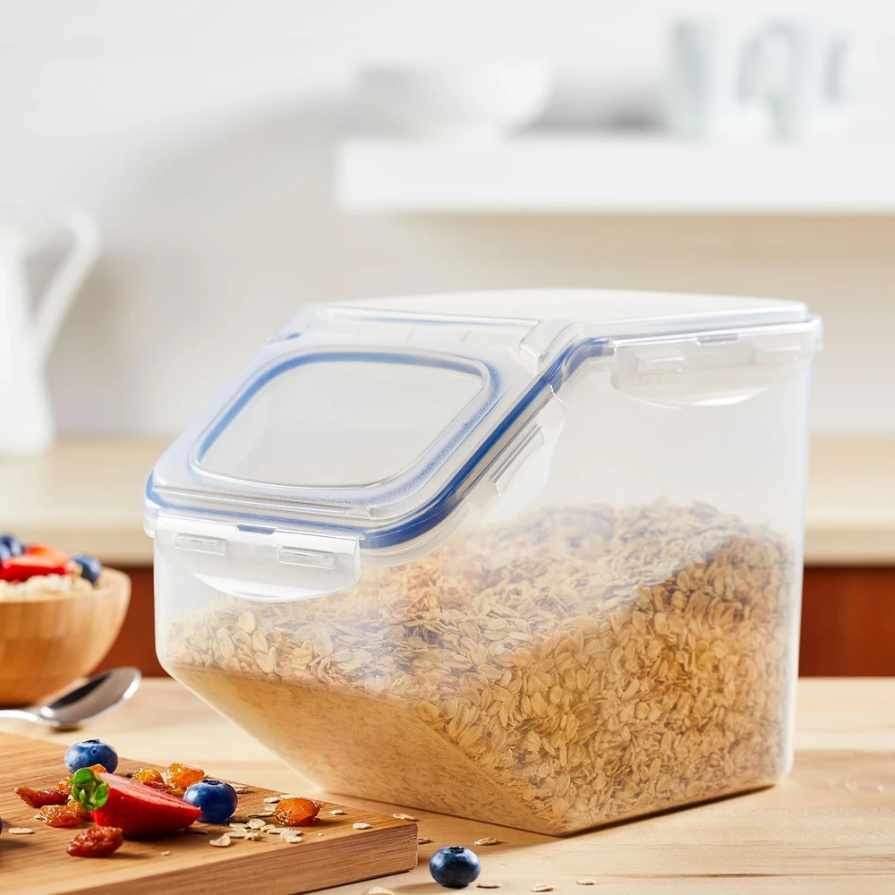 LocknLock plastikinis sandarus maisto laikymo indas, 5 l talpos, stačiakampis, PP Classic