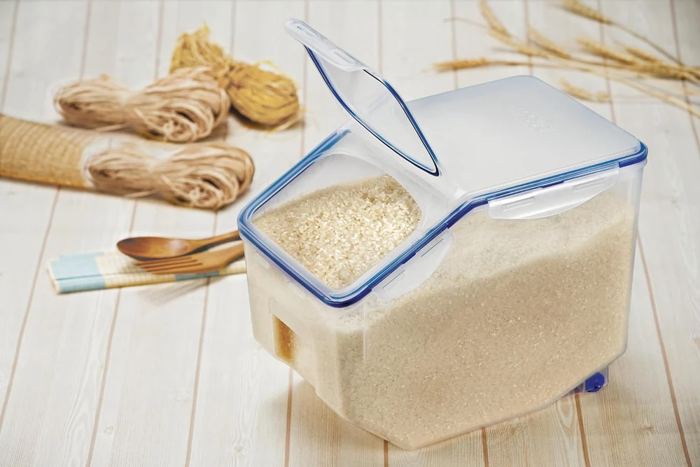 LocknLock virtuvinis maisto konteineris 12 l plastikinis, sandarus, be BPA, stačiakampis