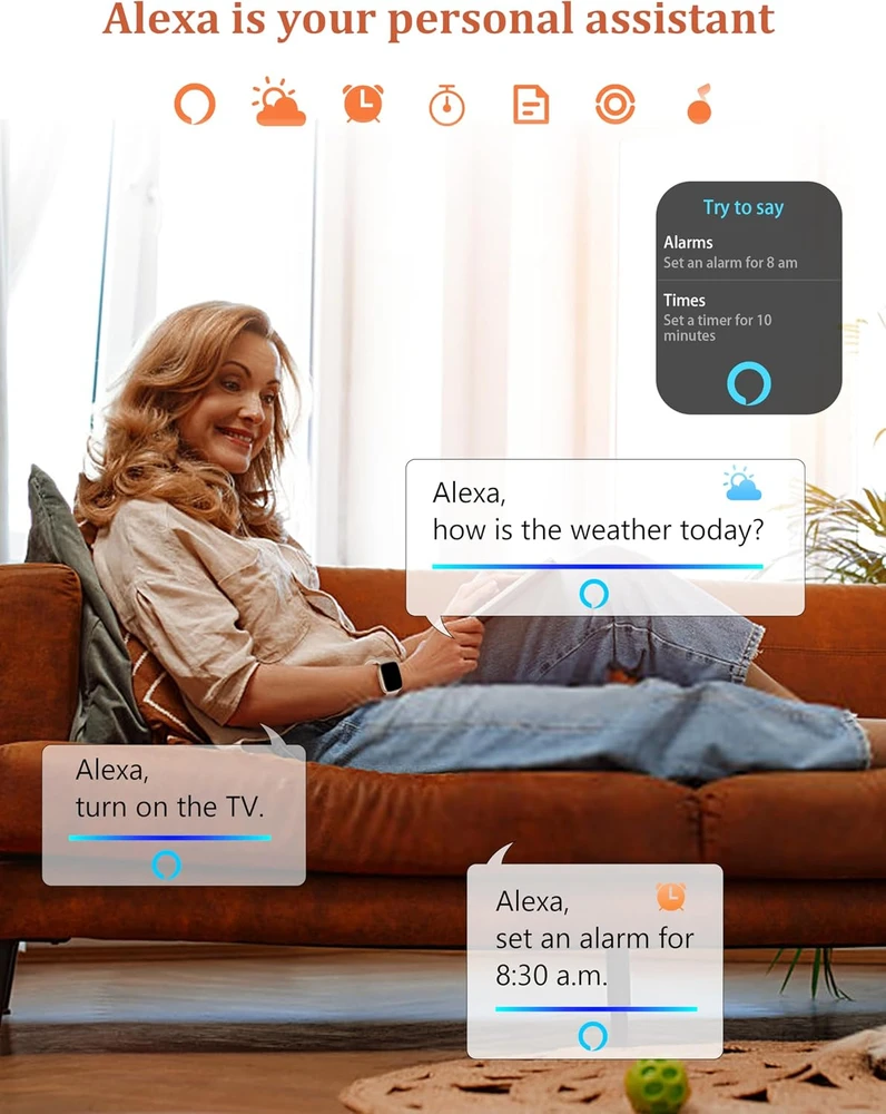 LODIMEKE išmanusis laikrodis su Bluetooth, 1,83 col. OLED ekranu ir IP68, IDW26