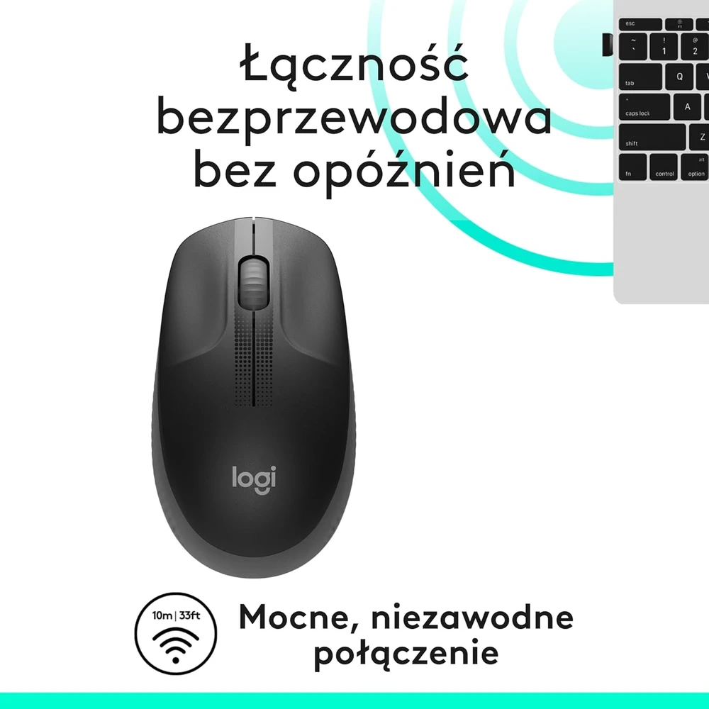 Belaidė pelė Logitech M190, mėlynos spalvos