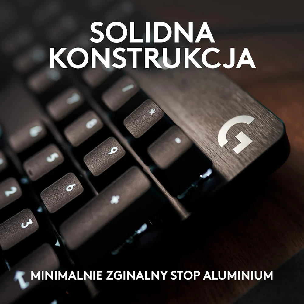 Mechaninė žaidimų klaviatūra Logitech G413 SE, Juoda