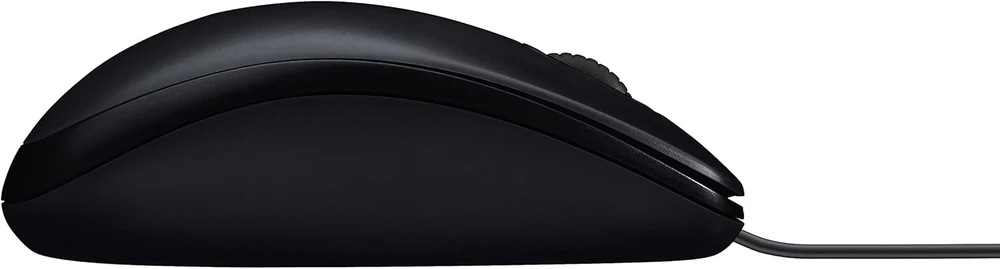 Logitech su laidu optinė pelė USB 1000 DPI abiem rankoms juoda M90