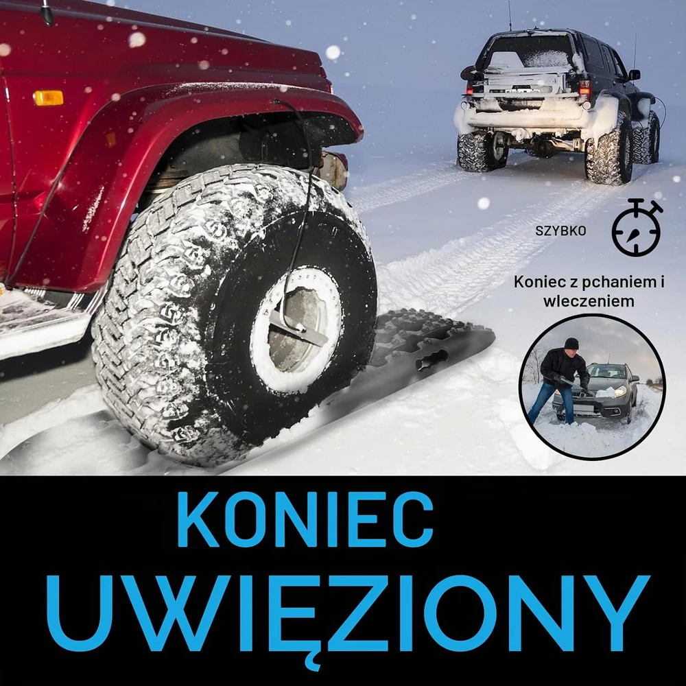 Lospitch sukibimo kilimėliai automobiliams iš nailono, 10 t, 106 x 31 x 6 cm, LD522396