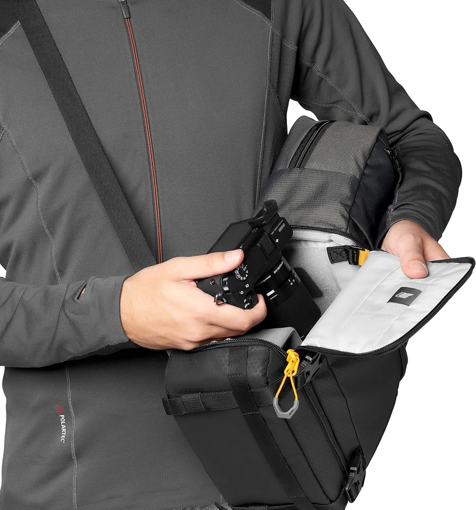 Lowepro kuprinė Slingshot SL 250 AW III, pilka