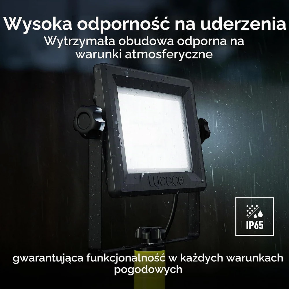 Luceco LED statybinis prožektorius ant teleskopinio stovo 10 W 800 lm IP65 EFLDTS10B50-E5