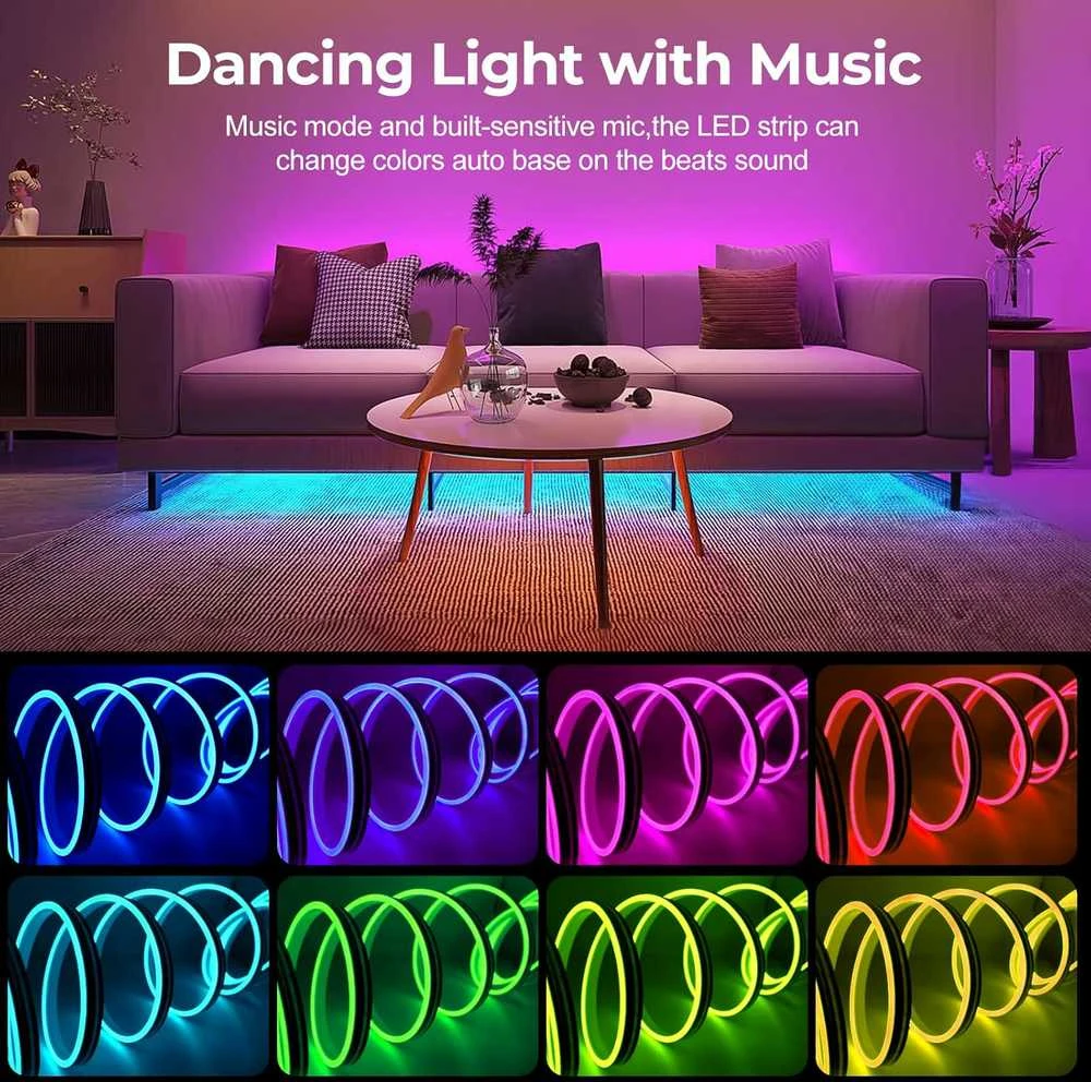 LUXONIC 5 m neoninė RGB juosta