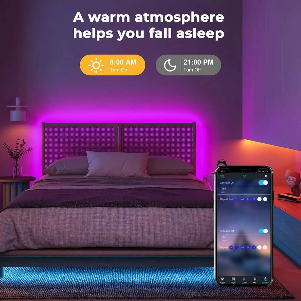 LUXONIC 5 m neoninė RGB juosta