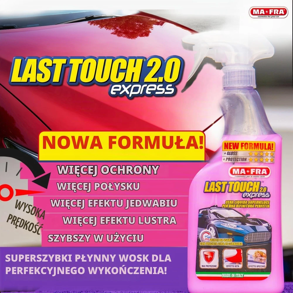 Mafra automobilinis poliravimo vaškas Last Touch Express HN045
