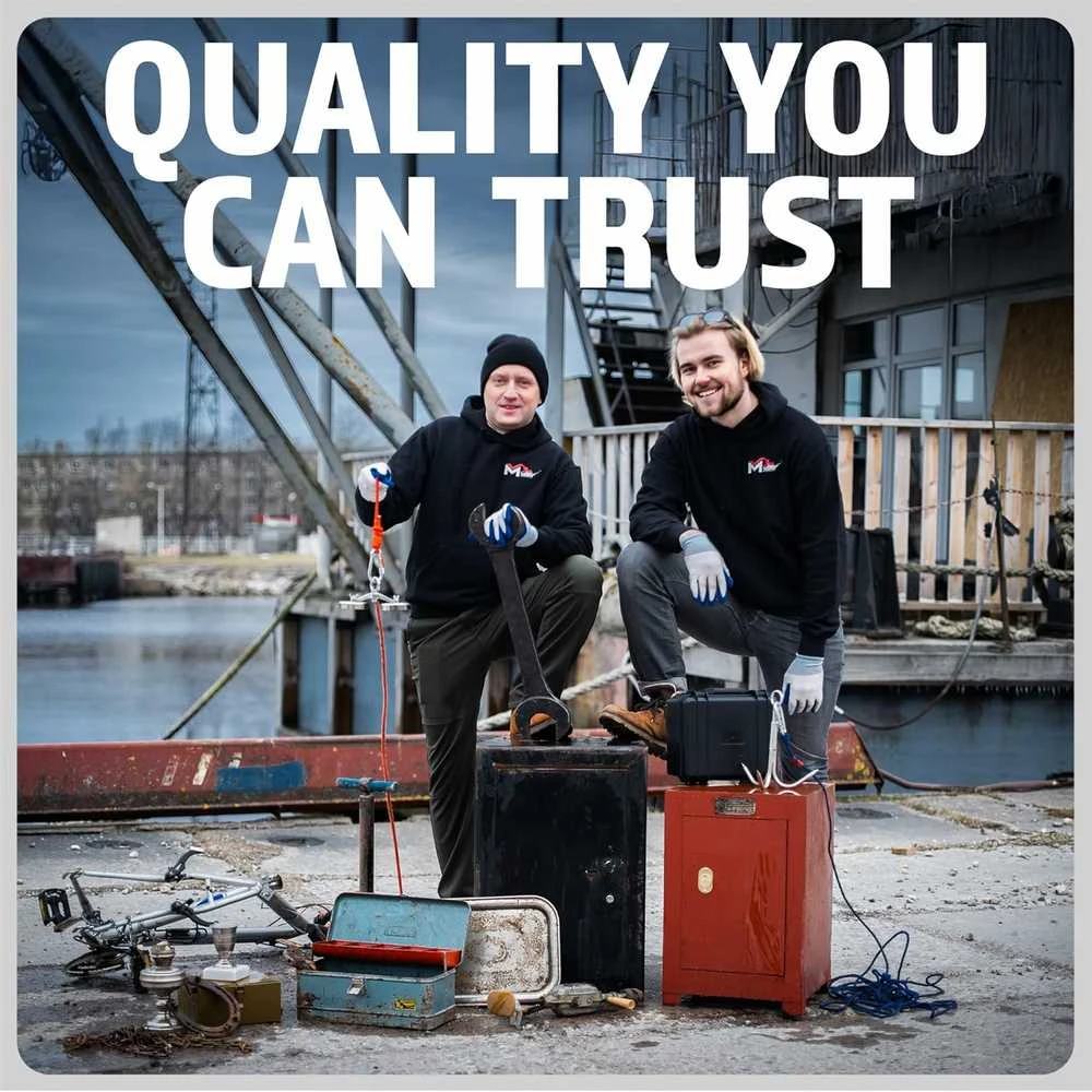 MAGFISHION dvipusio magneto žvejybos rinkinys, Ø94 mm