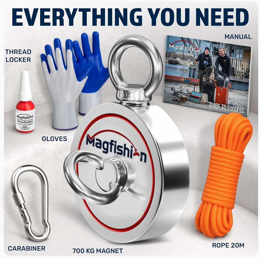 MAGFISHION dvipusio magneto žvejybos rinkinys, Ø94 mm