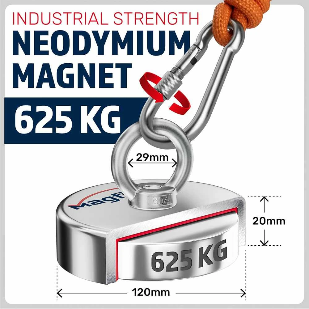 MAGFISHION Magneto žvejybos rinkinys, Ø120mm