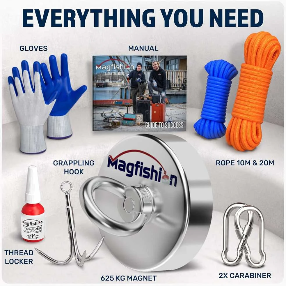 MAGFISHION Magneto žvejybos rinkinys, Ø120mm