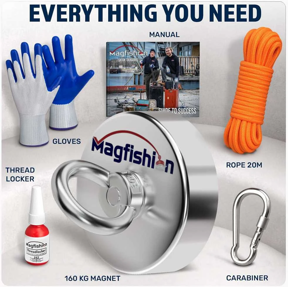 MAGFISHION Magneto žvejybos rinkinys, Ø60mm