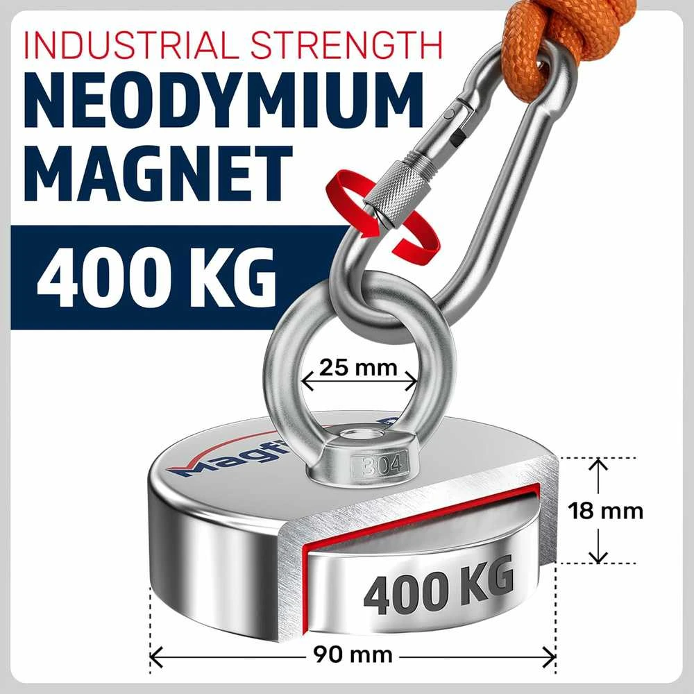 MAGFISHION Magneto žvejybos rinkinys, Ø90mm