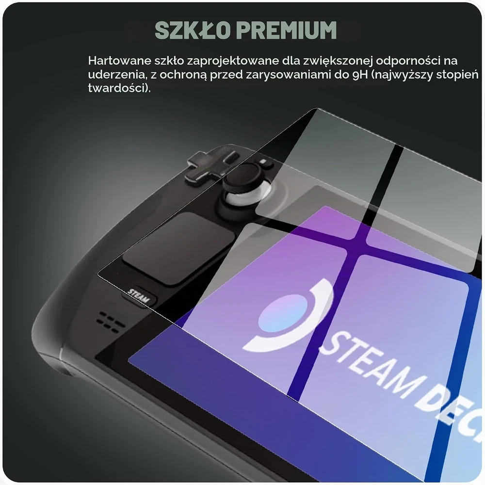 magglass grūdinto stiklo ekrano apsauga Steam Deck OLED ir Steam Deck, 17.8 cm, matinė