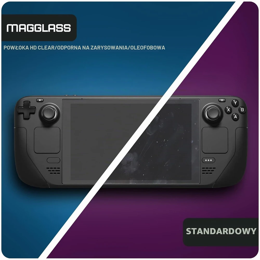 magglass grūdinto stiklo ekrano apsauga Steam Deck OLED ir Steam Deck, 17.8 cm, matinė