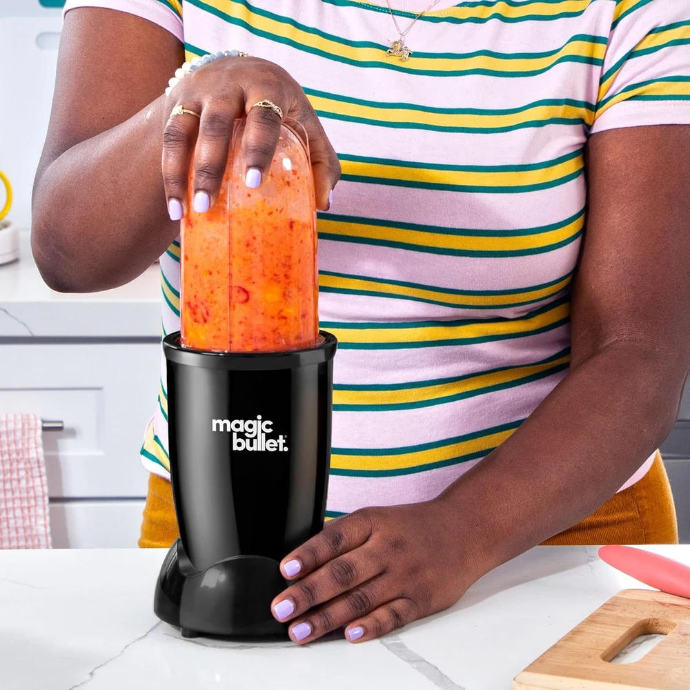 Magic Bullet plaktuvas 200 W, 0.57 l tritano indas, juodas, MBR03B