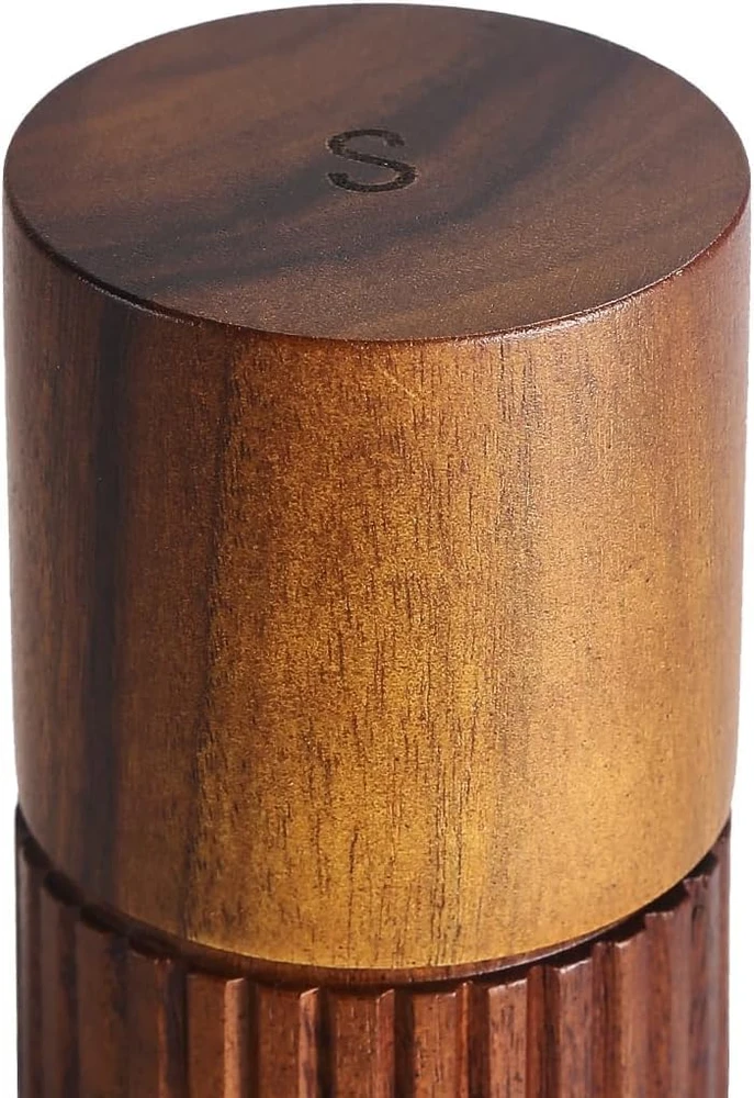 MAITTON druskos ir pipirų malūnėlių rinkinys iš akacijos, 16,5 cm, MT-07