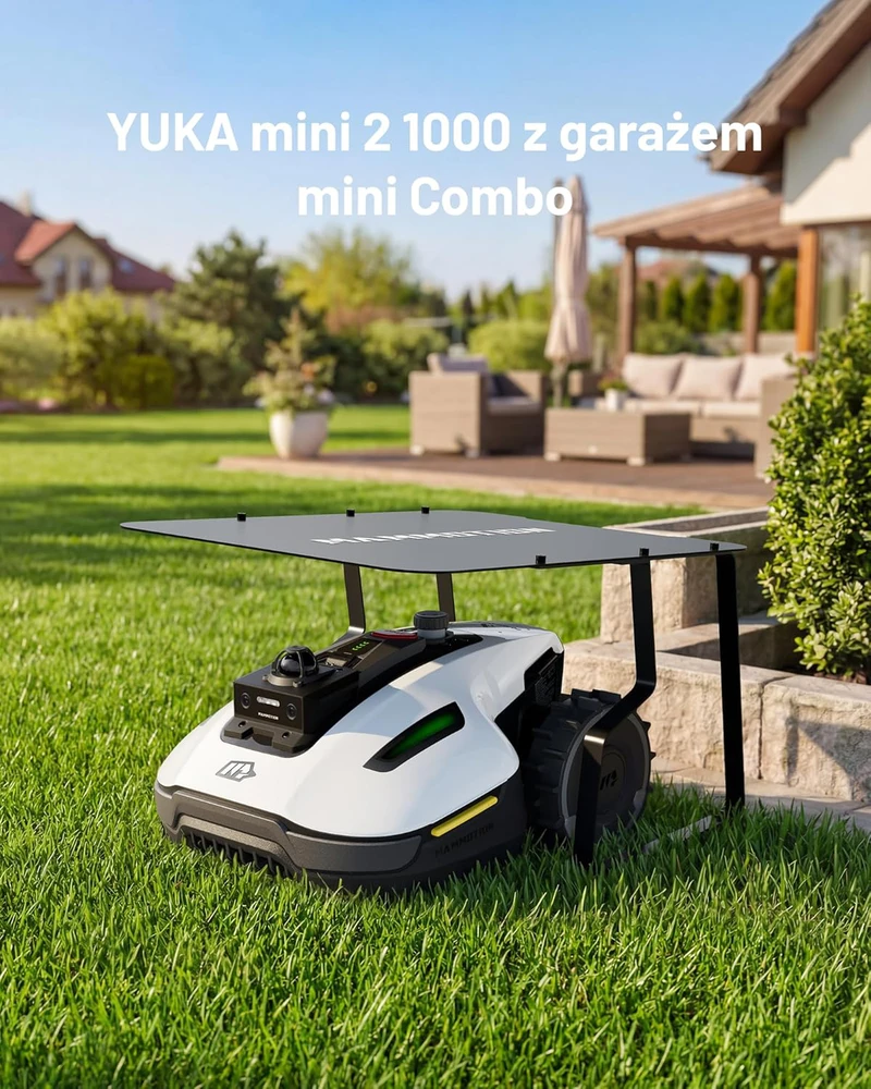 Vejos robotas Mammotion Yuka Mini 2 1000 LiDAR & vision, 1000㎡