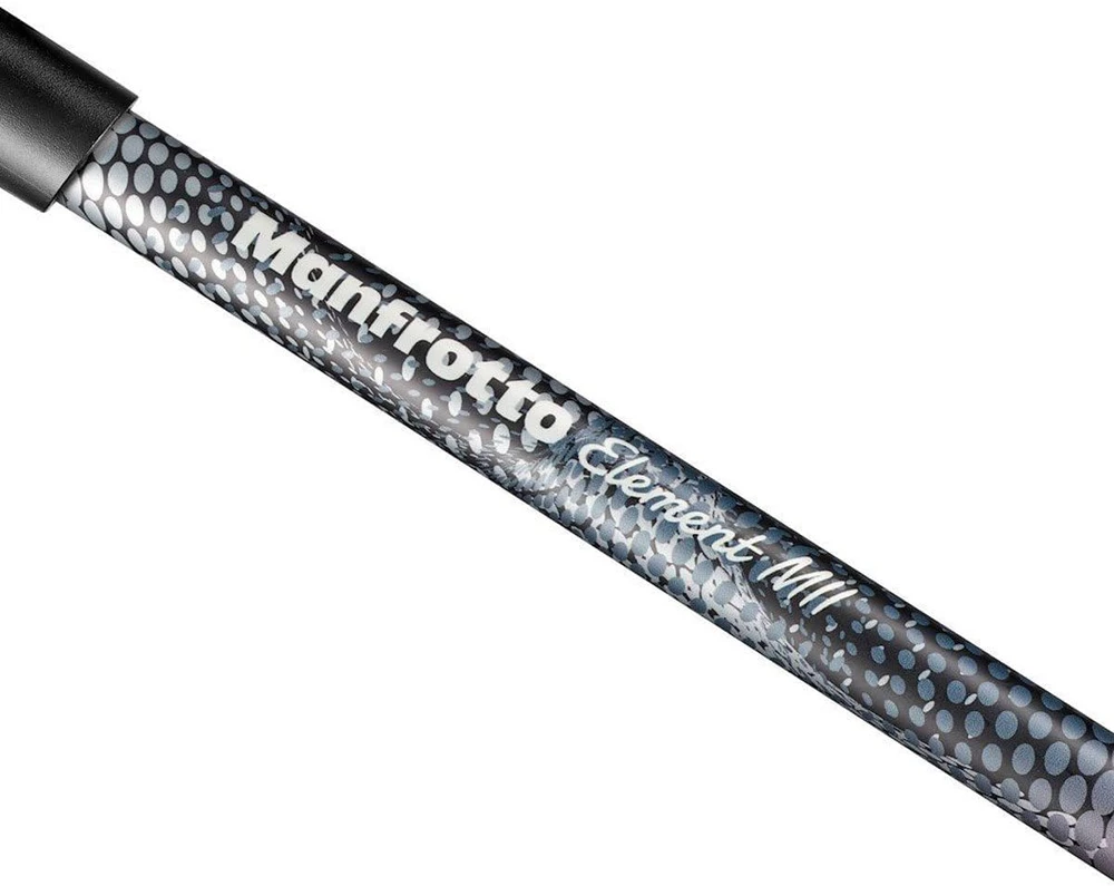 Manfrotto aliuminio trikojis su rutuline galvute, 160 cm, 4 sekcijų, MKELMII4BK-BH