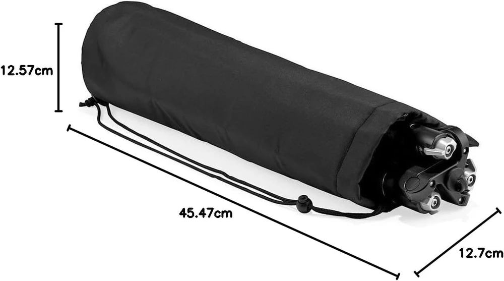 Manfrotto trikojo rinkinys Element MII MKELMII4BK-BH, juodas
